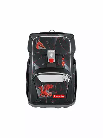 STEP BY STEP | Set de mochila escolar de 5 piezas GIANT Horse Lima | schwarz